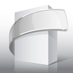 White Package Cardboard Box For presentation