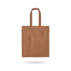 Blank tote bag template isolated
