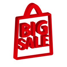 Sale Banner with Place for your Text Vector Illustration N74