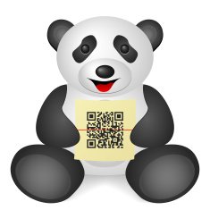 panda QR code