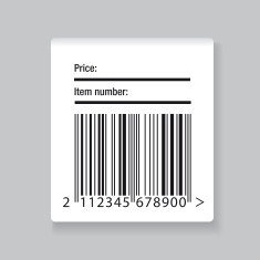 Barcode label N2