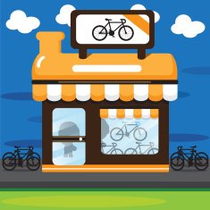 orange bike store