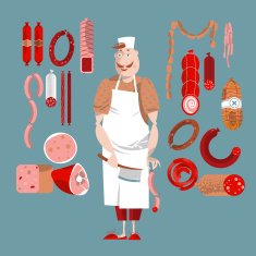 Meat market Delicatessen Butcher N2