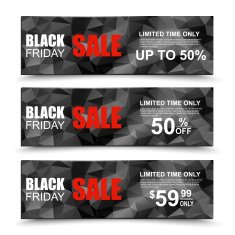 Black Friday collection sale banner