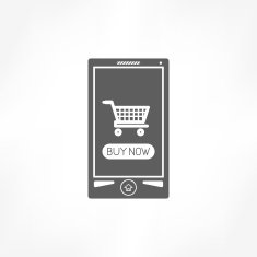 Mobile Shopping Icon N4
