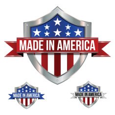 Made in America Shield and Banner N2