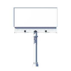 Outdoor Billboard Isolated