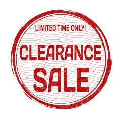 Clearance sale stamp N5