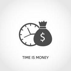 time is money concept N3
