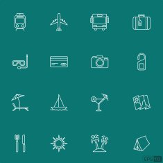 Travel Icons N66