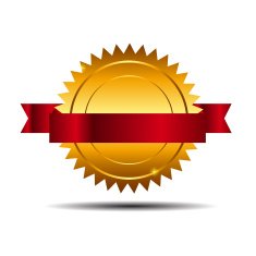 Gold Label Sign Template Vector Illustration N9