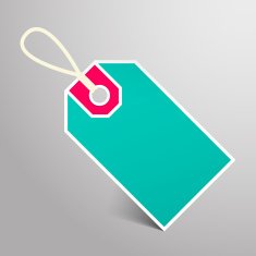 Paper Label with String Vector