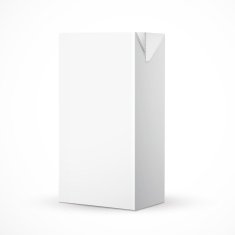 blank drink carton package N2