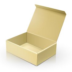 blank paper box template N13