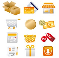 Shopping Icons N233