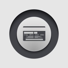 Vector modern circle icon Eps10 N16