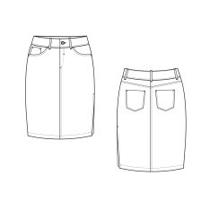 Pencil Skirt N2