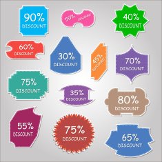 Discount labels N3