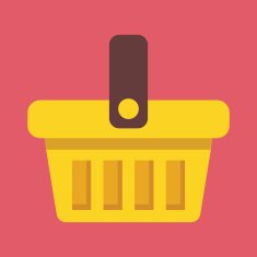 Vector Shopping Basket Icon