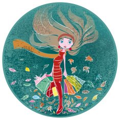 autumn girl N25