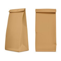 blank paper bag set
