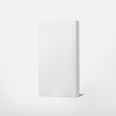 package white cardboard box isolated on N4