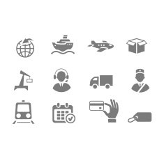 Logistics icons N20