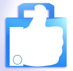 Like Thumbs Up Silhouette Design N2
