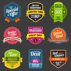 Sales badges
