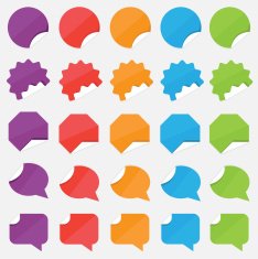 set of quality sale stickers