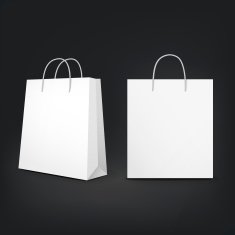 3d blank shopping bags N5