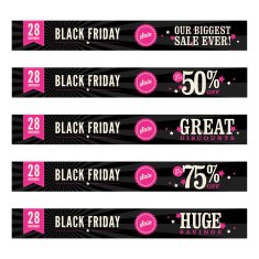 Black Friday Sale Web Banners