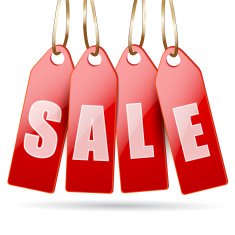 Red price tags N5