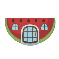 watermelon house