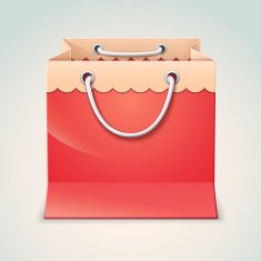 Gift shopping bag N2