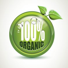 100 Organic - glossy icon