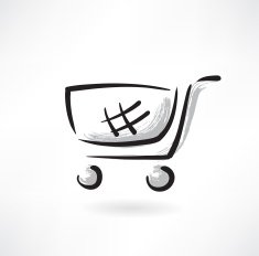 trolley grunge icon