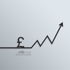Ribbon pound sign and exchange the curve arrow