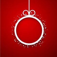 Paper christmas ball N4