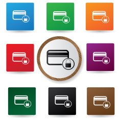 Credit card sign vector N5