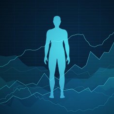 Vector Abstract Background with Graphs