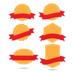 Set of labels templates N5