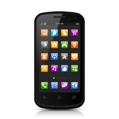 Smartphone with App Icons N3
