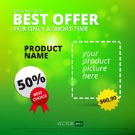 Vector sale background Best offer N2