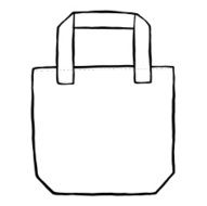 fabric or cotton bag