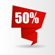 Sale Banner with Place for your Text Vector Illustration N89