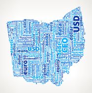 Ohio State on Business and Finance Word Cloud