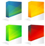 Set of Blank Product Boxes N3