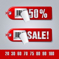 Shopping buy and sale label N4