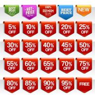 Discount price tag set N8
